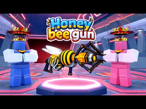Flag Wars | NEW Honey Bee Gun 🐝 (Full Review + Damage Test) Roblox