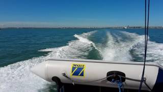 Sealine S 28 Cruise. Haakona On Our Way To Priory Bay.