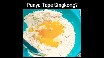 Thumbnail of Punya tape singkong? dibikin ini saja