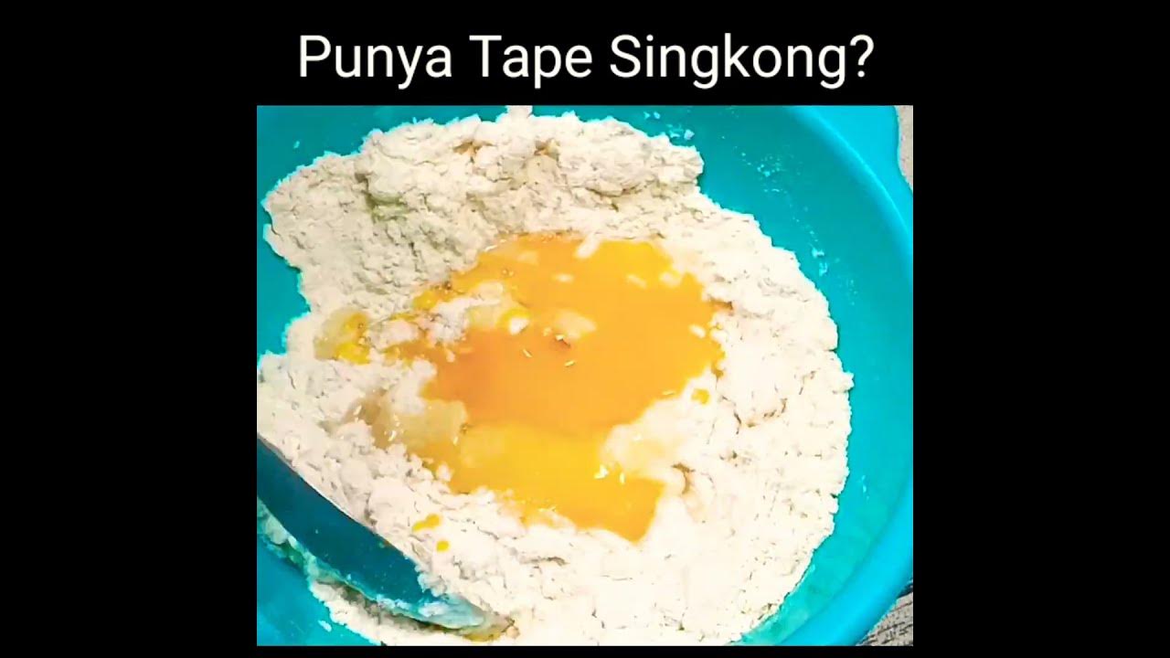 Punya tape singkong? dibikin ini saja