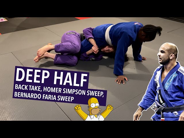 Deep Half-Guard Baby 🔥 Jiu Jitsu w/Jen Z - YouTube