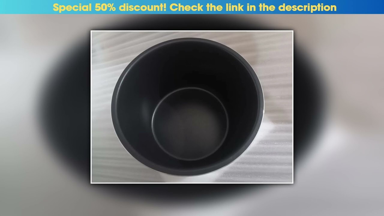 Top Suitable for pressure cooker Polaris 0305 ad inner pot, length 24cm  14cm high•••••••••••••••••