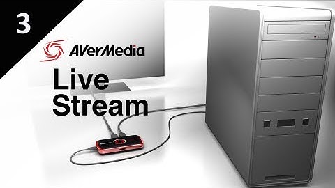 Live Stream Desktop Screen with AVerMedia LGP (Live Gamer Portable)
