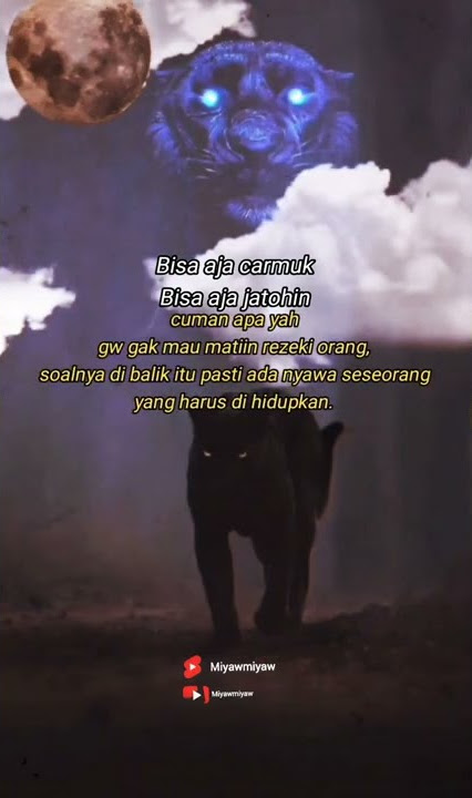 story wa macan kumbang l orang jahat itu culun aslinya #shorts #status #attitude