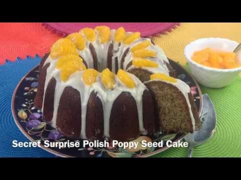 Secret Surprise Polish Poppy Seed Cake