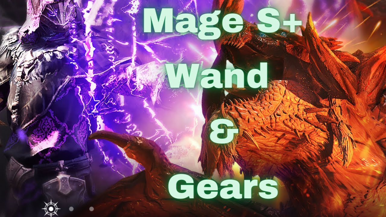 Mage S+ Gears and Stats- Bless Unleashed PC