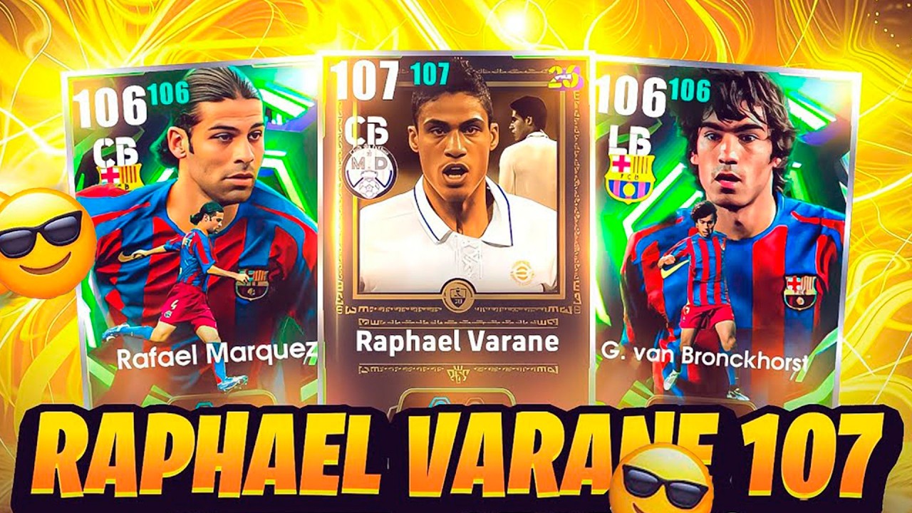 A Konami tá de Sacanagem 😂KKK.. Olha esse pack opening do Varane 107!