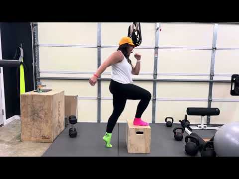 Reverse Lunge to Step Up - YouTube