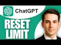 How to Reset ChatGPT Limit