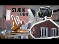 FILMING STUDIO TOUR - DIY ON A BUDGET (IDEAS) | Syd & Ell