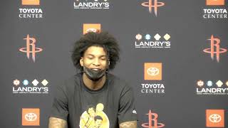Hear Rockets Kevin Porter Jr talk about putting up 50 points and getting the win against the Bucks