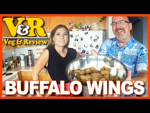 Cauliflower Buffalo Wings Recipe w/ Candice from EdgyVeg