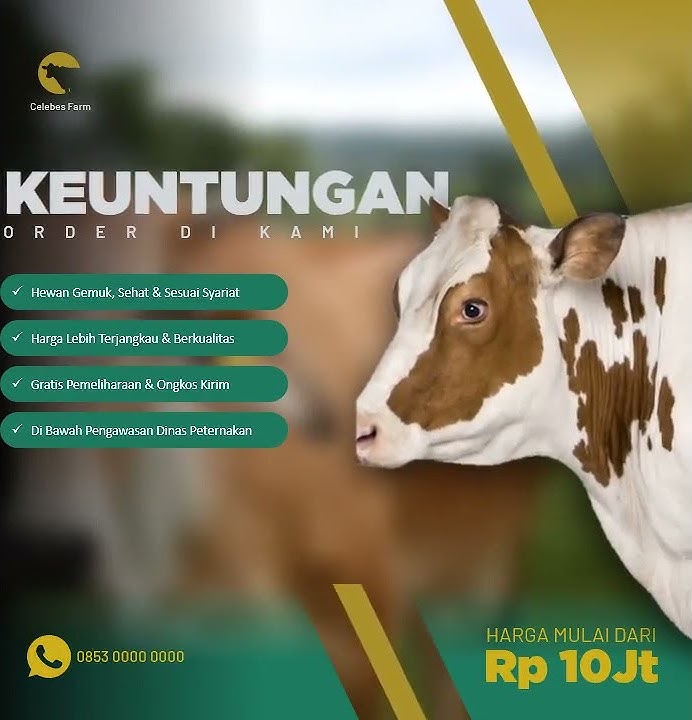 Template Desain Promo Hewan Qurban - 04 (InstanQurban.com)