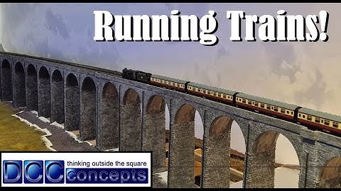 Running Session On The RIBBLEHEAD VIADUCT Model Railway!