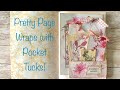 Pretty Page Wraps with Pocket Tucks!