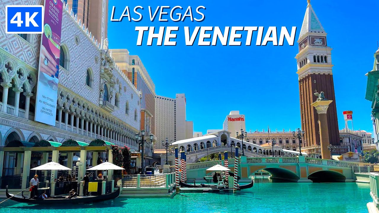 Venetian Hotel - Las Vegas 4K 