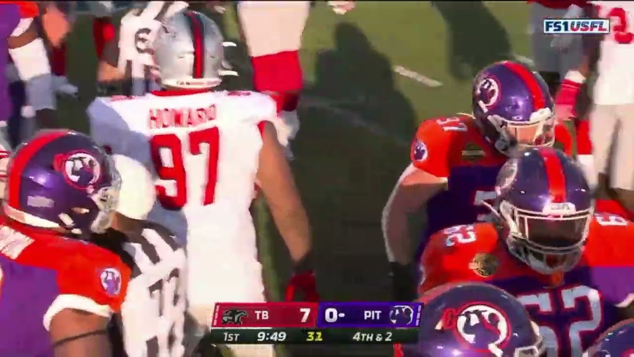 USFL's Pittsburgh Maulers incredible offence