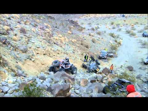 King of the Hammers 2013 Shannon Campbell roll over at Elvis long version