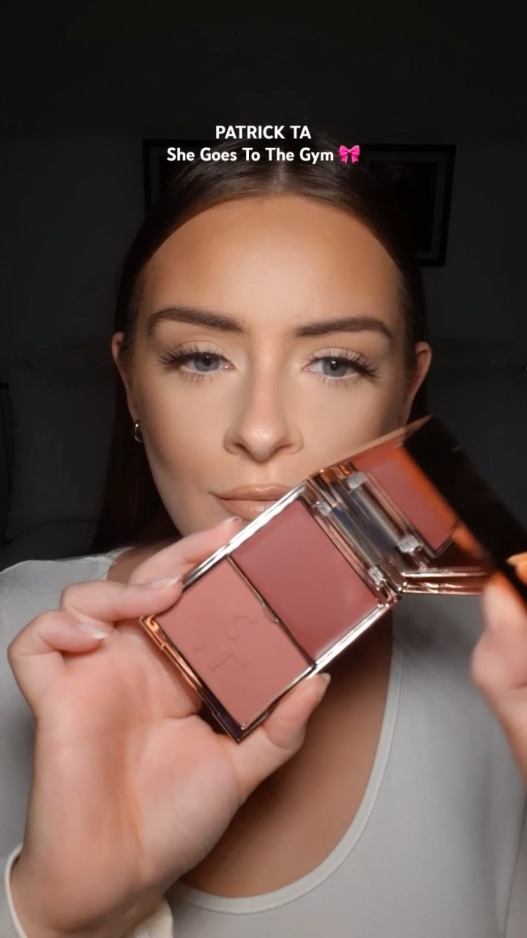 PATRICK TA BLUSH SHE GOES TO THE GYM #shorts #makeup #beauty