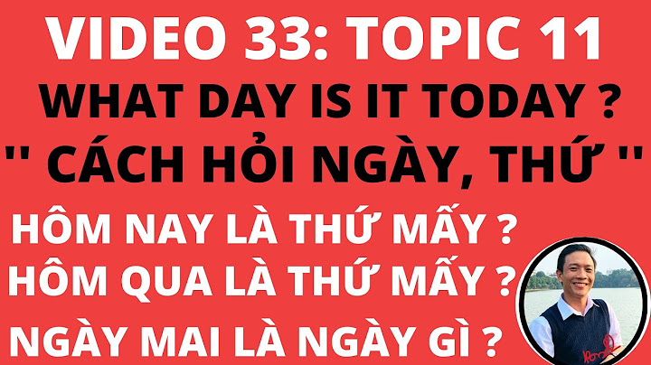 Today là gì trong tiếng anh năm 2024