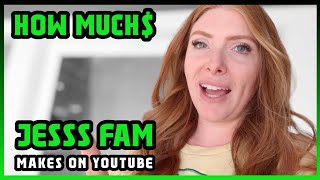 How Much JesssFam Get paid From YouTube |