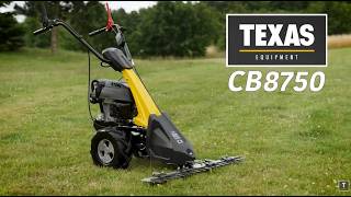CUT THE WILD GRASS | CB8750 | TEXAS rough mower 🇬🇧