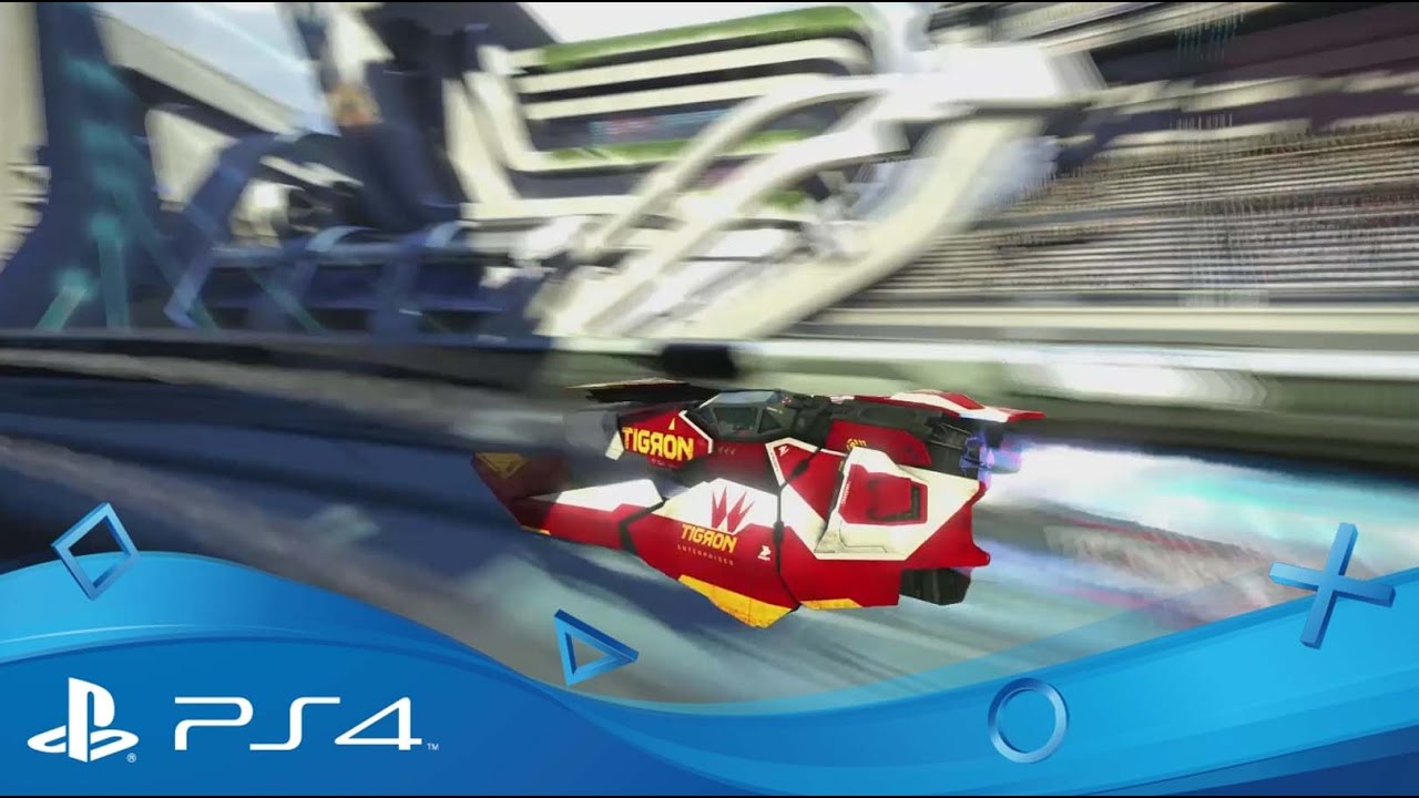 playstation 3 WipEout Omega Collection | Introducing the Tigron K-VSR | PS4