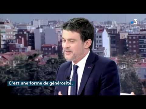 Manuel Valls sur TVE france télévisions sport