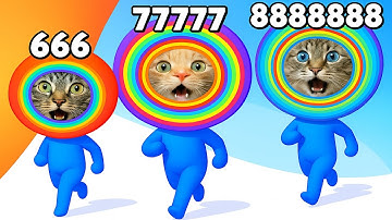 LAYER MAN 3D - ASMR Gameplay Android,iOS Walkthrough Pro Game Mobile (Level Up Layer Head Run) #27