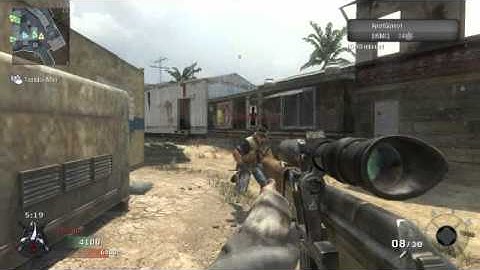 Nice Dragunov Quick Scope and No scope Black Ops