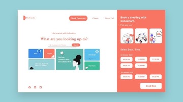 Dashboard UI Design Animation in Adobe XD - Prototype & Auto animate.