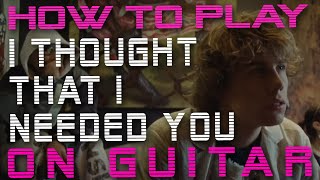 Vídeo de I Thought That I Needed You