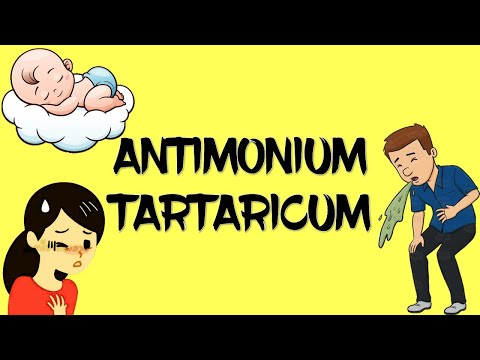 Video: Wie ist Antimonium tartaricum einzunehmen?