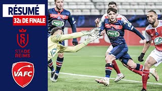 32es de finale : Stade de Reims-Valenciennes (3-4), le résumé