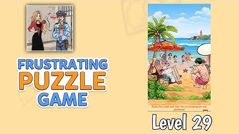 Frustrating Puzzle Game Levels 29 walkthrough solution