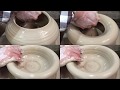 【Japanese traditional crafts】 Making Bowl / 【陶芸】玉縁鉢の制作