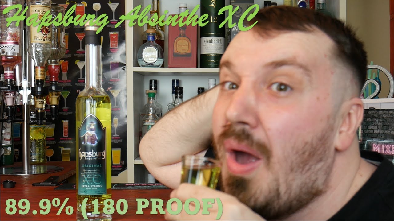 English guy tries the Strongest Absinthe in the World! Hapsburg XC Original Absinthe 89.9
