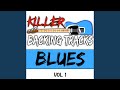 Sunset Blues Guitar Backing Track In E Minor