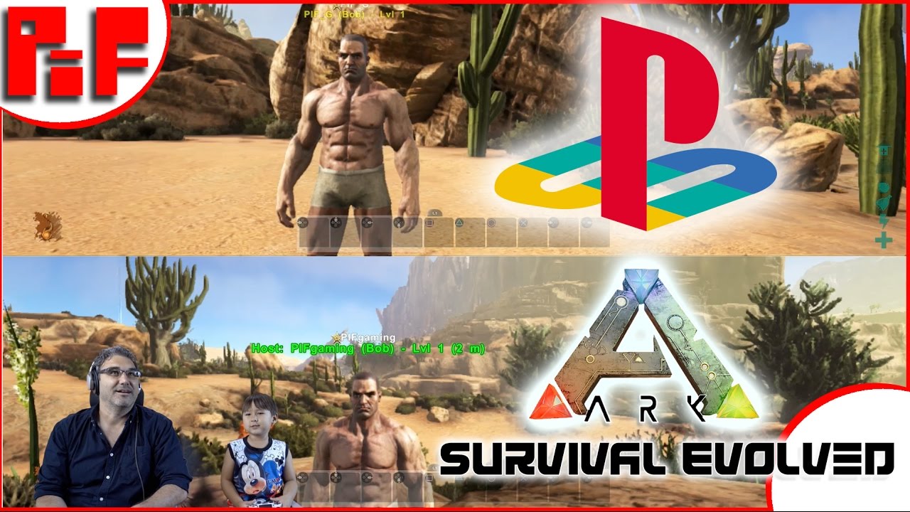 Ark Ps4 Multiplayer Split Screen Gameplay First Look 5y