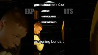 #1 Canelo Alvarez's Contract | Most Expensive Sports Contracts #Shorts