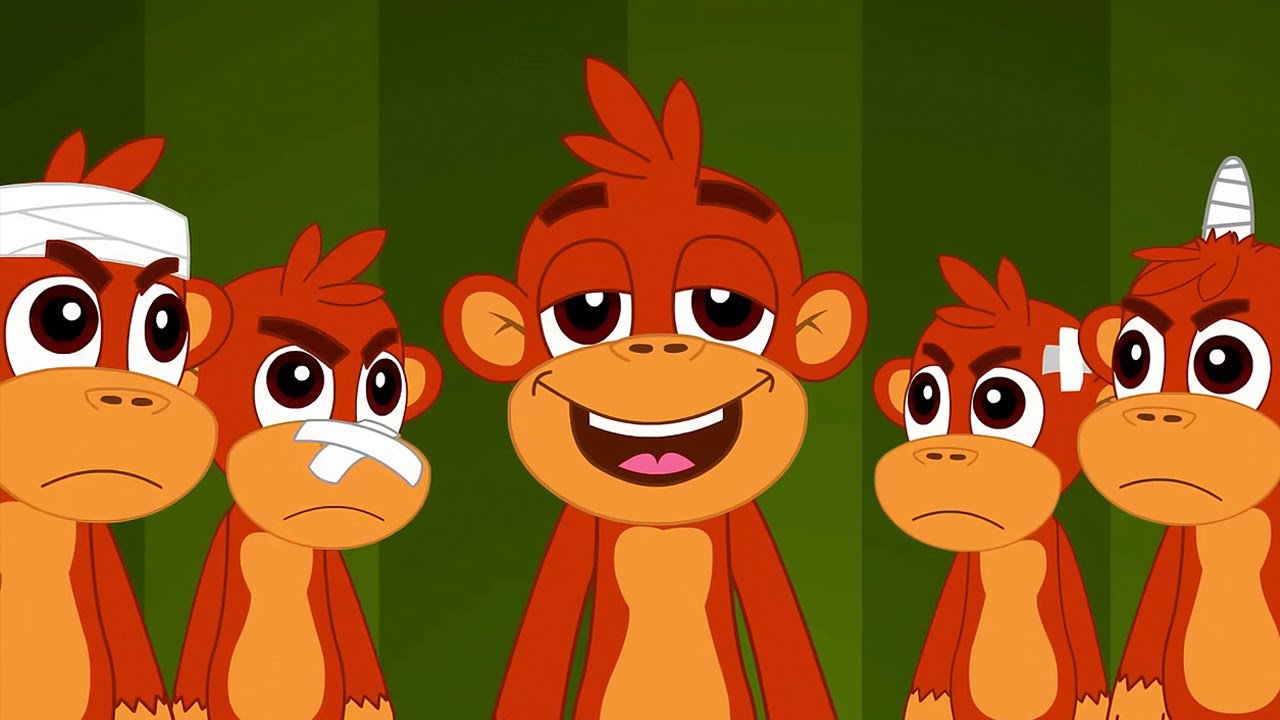 Five Little Monkeys Holiday Remix 🐵🎄 | 2 Minute Loop Mashup | ChuChu TV Style New Year Kids Rhymes