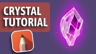 Crystal Tutorial | Autodesk Sketchbook Tutorial screenshot 2