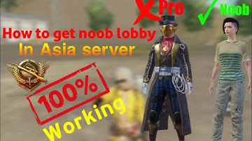 🔥🔥How to get noob lobby very easily on ace tier in Asia server Pubg mobile🔥|| Tropical GamerZ ||