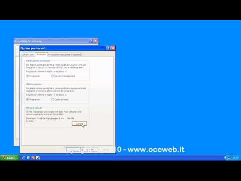 Video: Come Aumentare La Memoria Su XP