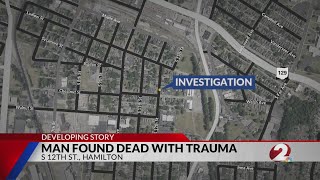 Man found dead with trauma in Hamilton
