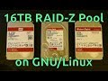 8TB WD Red Unboxings + ZFS Storage Pool on Linux