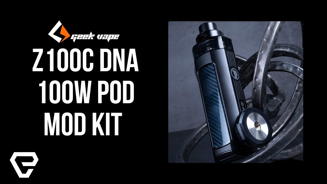 Geek Vape Z100C DNA 100W Pod Mod Kit Review!