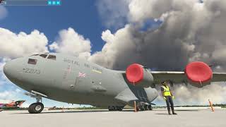 Testing Aircraft For MSFS 2020: C-17 Globemaster by Delta Simulations v. 4.1.5 from 16 March 2024