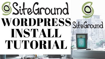 How To Install WordPress On Siteground | Siteground Tutorial 2024