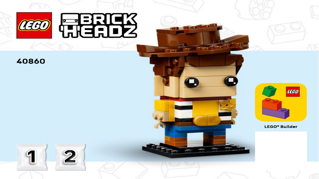BrickHeadz - Toy Story - Disney LEGO instructions